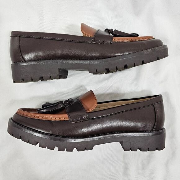 Bandolino Fillus Loafer in Dark Brown/Cognac - Size 7 - Picture 10 of 10